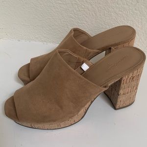 Women’s Michelle Cork Mules in Cognac